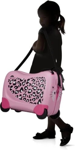Samsonite - Dream Rider Kinderkoffer Leopard L.4 Wielen (handbagage) -Beroemde Bagage Winkel 604x1200 2