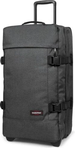 Eastpak TRANVERZ M Reiskoffer (67 X 35.5 X 30 Cm) - Black Denim -Beroemde Bagage Winkel 607x1200 1