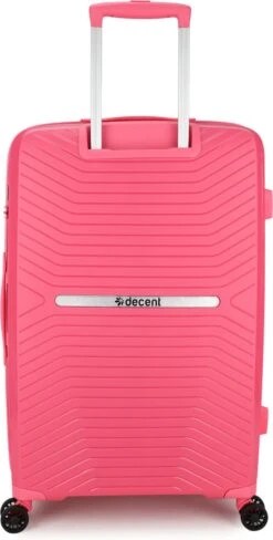 Decent CROSS-ONE PP Trolley 76 Cm - 94 Liter - TSA Slot - Pink -Beroemde Bagage Winkel 608x1200 3