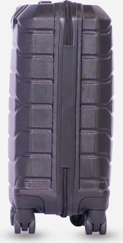 ©TROLLEYZ - Amsterdam LEGACY No.9 - Trolley - 55cm Met TSA Slot - Dubbele Wielen - 360° Spinners - 100% ABS - Handbagage Koffer In Night Black 11 ©TROLLEYZ - Amsterdam LEGACY No.9 - Trolley - 55cm Met TSA Slot - Dubbele Wielen - 360° Spinners - 100% ABS - Handbagage Koffer In Night Black -Beroemde Bagage Winkel 609x1200