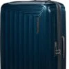 Samsonite Reiskoffer - Nuon Spinner 75/28 Exp (Medium) Metallic Dark Blue -Beroemde Bagage Winkel 613x1200