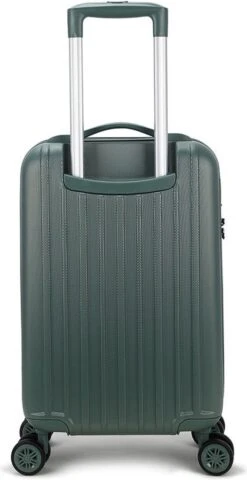 Decent Handbagage Koffer / Trolley / Reiskoffer - 55 Cm - 38 Liter - ABS - Tranporto - Groen -Beroemde Bagage Winkel 617x1200