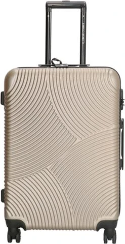 Enrico Benetti Harde Koffer LouisvilleHoogte 65 Cm - Champagne -Beroemde Bagage Winkel 618x1200
