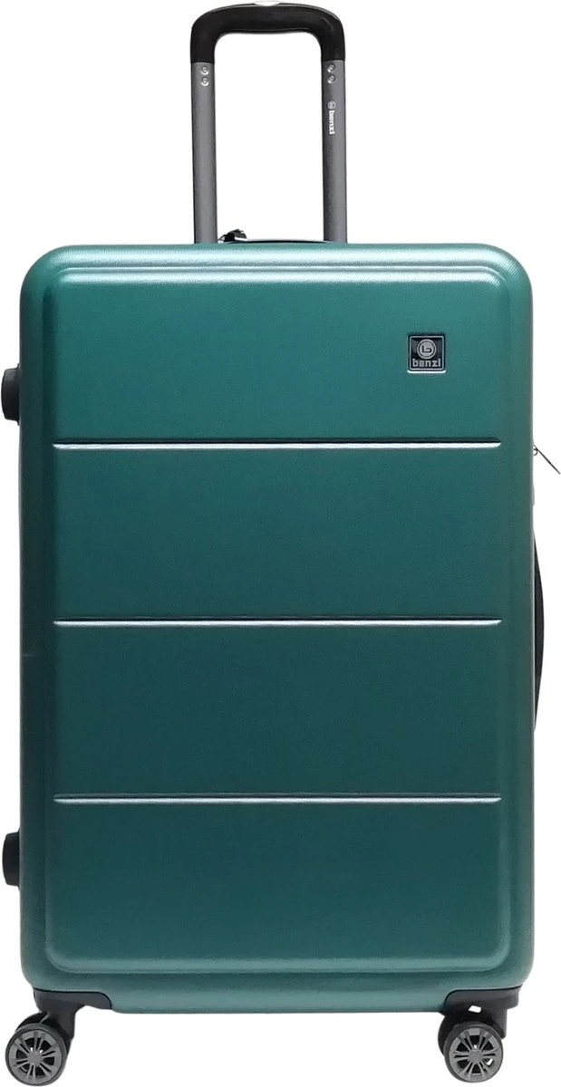 Benzi Chaves Grote Koffer - 75 Cm - Groen 3 Benzi Chaves Grote Koffer - 75 Cm - Groen