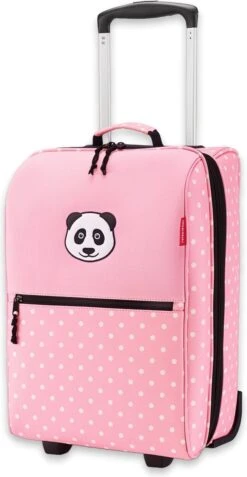 Reisenthel Trolley XS Kids Reiskoffer Kind - 12L - Panda Dots Pink Roze -Beroemde Bagage Winkel 622x1200 3