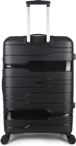 Decent ONE-CITY Large Koffer - 76 Cm - TSA Slot - Zwart -Beroemde Bagage Winkel 625x1200 2