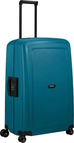 Samsonite Reiskoffer - S'Cure Spinner 75/28 - Petrol Blue -Beroemde Bagage Winkel 626x1200 1