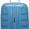 ©TROLLEYZ - Paris No.5 - Trolley - 55cm Met TSA Slot - Dubbele Wielen - 360° Spinners - 100% Polypropyleen - Handbagage Koffer In Ice Blue -Beroemde Bagage Winkel 628x1200 2