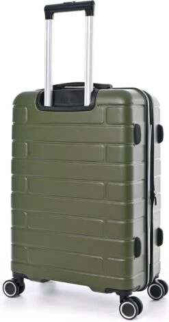 Jump Arogado - Reiskoffer - 66 Cm - 4 Wielen - TSA-Cijferslot - Kaki -Beroemde Bagage Winkel 630x1200