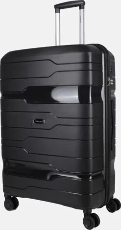 Decent ONE-CITY Large Koffer - 76 Cm - TSA Slot - Zwart -Beroemde Bagage Winkel 631x1200 5