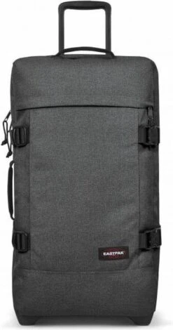 Eastpak TRANVERZ M Reiskoffer (67 X 35.5 X 30 Cm) - Black Denim -Beroemde Bagage Winkel 631x1200 6