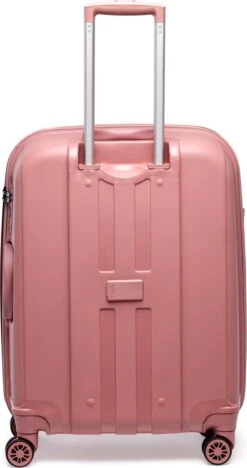 ©TROLLEYZ - Paris No.5 - Reiskoffer - 69cm Met TSA Slot - Dubbele Wielen - 360° Spinners - 100% Polypropyleen - Reiskoffer In Rose Blush -Beroemde Bagage Winkel 633x1200 1