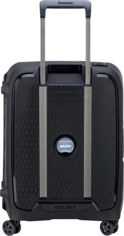 Delsey Moncey Slim Cabin Trolley Case - 55 Cm - Black -Beroemde Bagage Winkel 634x1200 4