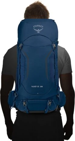 Osprey Backpack / Rugtas / Wandel Rugzak - Kestrel - Zwart -Beroemde Bagage Winkel 637x1200 4