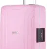 CarryOn Steward TSA Reiskoffer - 65cm Trolley Met Kliksloten - Dubbele Wielen - Roze