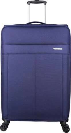 Decent D-Upright Large Koffer - 76 Cm Expandable - TSA Slot - Donkerblauw -Beroemde Bagage Winkel 639x1200 2