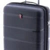 Gladiator Bionic S Handbagage Koffer Expandable - 55 Cm - TSA Slot - Zwart -Beroemde Bagage Winkel 640x1200 1