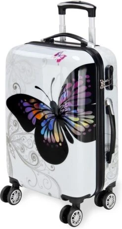 Monzana Hardcase Koffer Vlinder XL - Polycarbonaat 89L 75x49x29cm -Beroemde Bagage Winkel 643x1200 2
