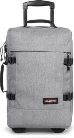Eastpak TRANVERZ S Reiskoffer, Handbagage (51 X 32.5 X 23 Cm) - Sunday Grey -Beroemde Bagage Winkel 644x1200
