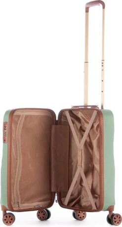 Oistr Florence Handbagage Spinner S Olive Green -Beroemde Bagage Winkel 645x1200 2