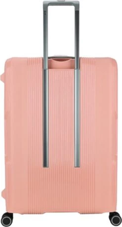 Decent Handbagage Koffer / Trolley / Reiskoffer - 55 Cm - 38 Liter - Polypropyleen - On-Tour - Roze -Beroemde Bagage Winkel 645x1200