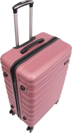 Tobeyz - Kofferset - 3-delig Roze Handbagage - Verrijdbaar Op 4 Wielen - Stevig ABS - Lichtgewicht, Trolley 10 Tobeyz - Kofferset - 3-delig Roze Handbagage - Verrijdbaar Op 4 Wielen - Stevig ABS - Lichtgewicht, Trolley -Beroemde Bagage Winkel 648x1200 3