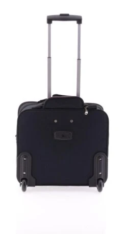 Gladiator Metro Handbagage Laptop Trolley - 14 Inch - Zwart -Beroemde Bagage Winkel 648x1200 5
