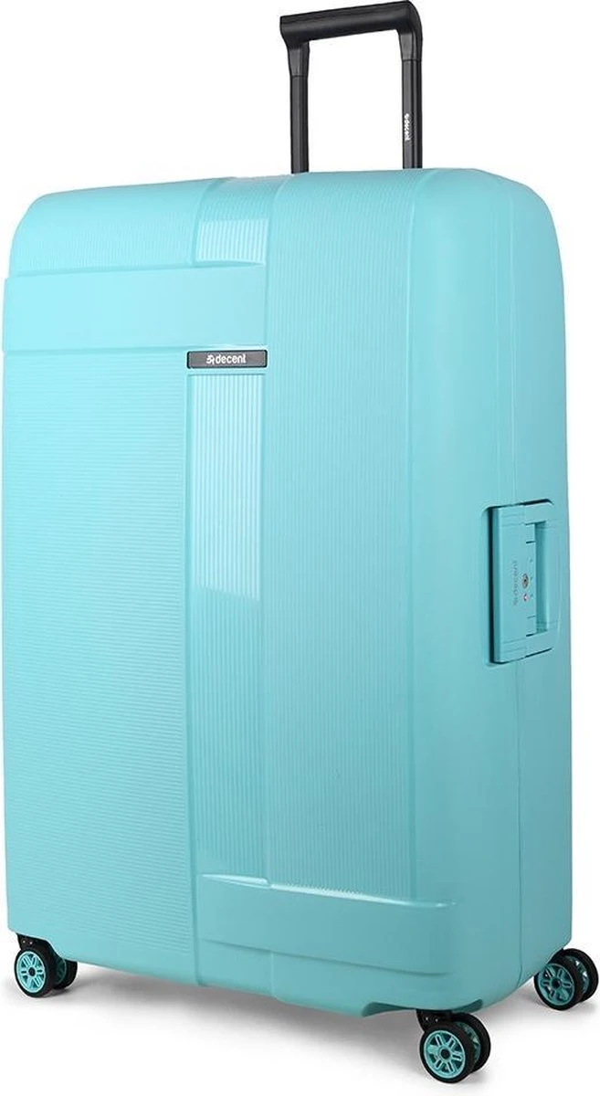 Decent Transit Large Koffer - 82 Cm - Lichtblauw 4 Decent Transit Large Koffer - 82 Cm - Lichtblauw - Afbeelding 2