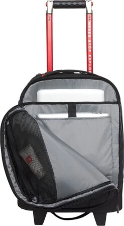 The North Face Overhead 19" Reistas - TNF Black -Beroemde Bagage Winkel 660x1200