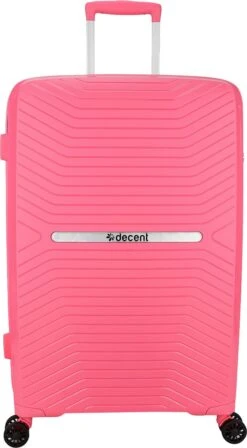 Decent CROSS-ONE PP Trolley 76 Cm - 94 Liter - TSA Slot - Pink -Beroemde Bagage Winkel 661x1200 2