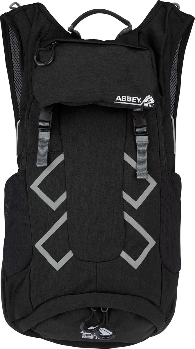 Abbey Active Outdoor Rugzak Aerofit - Gateway-15 L - Antraciet/Grijs 5 Abbey Active Outdoor Rugzak Aerofit - Gateway-15 L - Antraciet/Grijs - Afbeelding 3