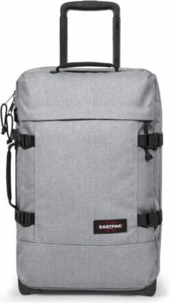 Eastpak TRANVERZ S Reiskoffer, Handbagage (51 X 32.5 X 23 Cm) - Sunday Grey -Beroemde Bagage Winkel 675x1200