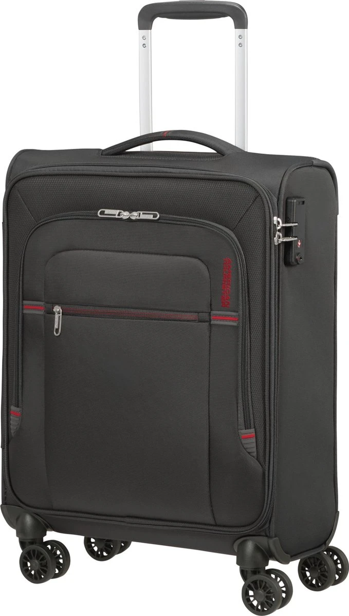 American Tourister Reiskoffer - Crosstrack Spinner 55/20 Tsa (Handbagage) Grey/Red 3 American Tourister Reiskoffer - Crosstrack Spinner 55/20 Tsa (Handbagage) Grey/Red