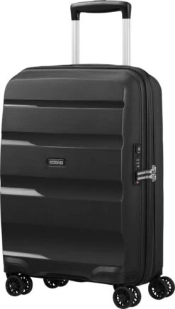 American Tourister Reiskoffer - Bon Air Dlx Spinner 55/20 Tsa (Handbagage) Black -Beroemde Bagage Winkel 681x1200 4