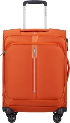 Samsonite Reiskoffer - Popsoda Spinner 55/20/40 (Handbagage) Orange -Beroemde Bagage Winkel 686x1200 3