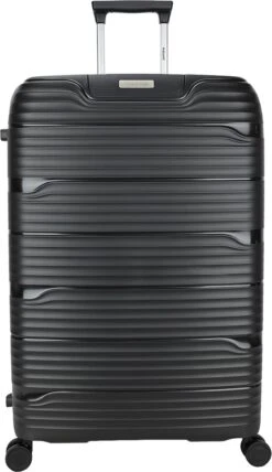 Decent EXPLORER PP Trolley 77 Cm - 106 Liter - TSA Slot - Black -Beroemde Bagage Winkel 693x1200 1