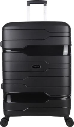 Decent ONE-CITY Large Koffer - 76 Cm - TSA Slot - Zwart -Beroemde Bagage Winkel 696x1200 2