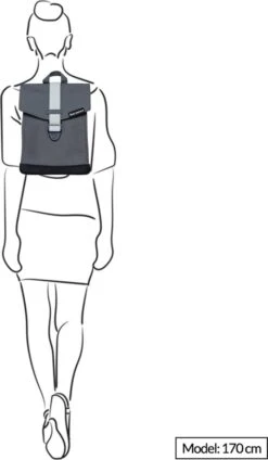 Bold Banana Laptop Rugzak / Rugtas / Laptoptas - Envelope - Grijs - 11 Inch -Beroemde Bagage Winkel 699x1200 4