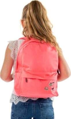Milky Kiss Sweet & Simple Large Rugzak - 12,5 L - Roze -Beroemde Bagage Winkel 710x1200 3