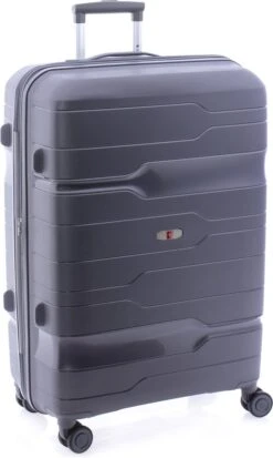 Gladiator Boxing L Spinner 77 - Exp - TSA Slot - Metallic Grey -Beroemde Bagage Winkel 717x1200