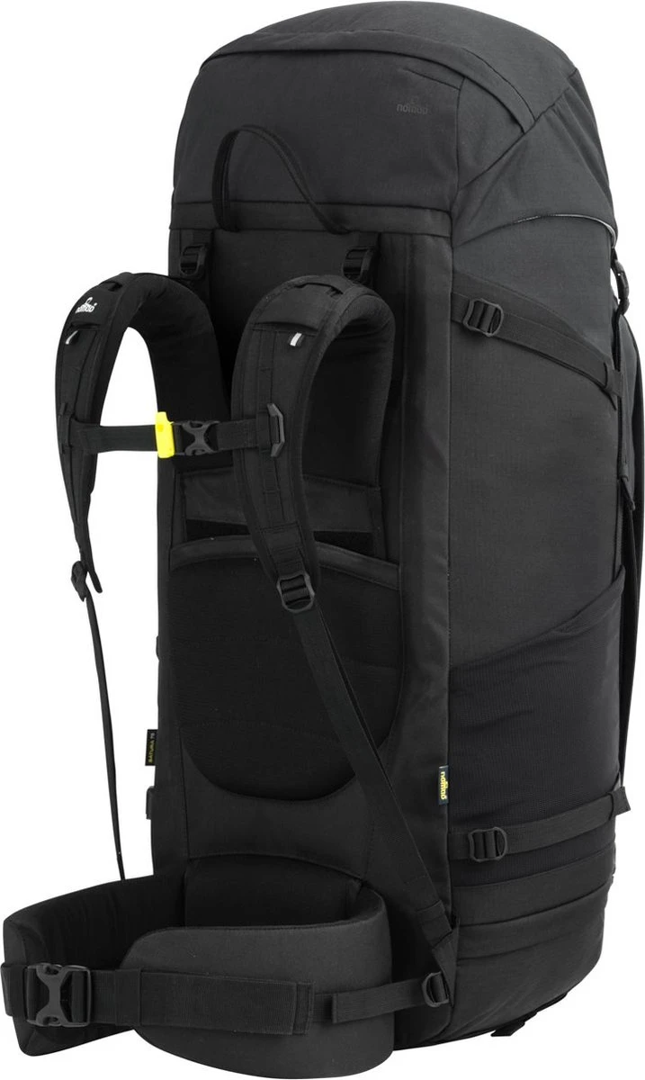 NOMAD® Batura 70 Liter Zwart | Premium Backpack Heren & Dames | Rugzak Incl Flightbag / Hoes 4 NOMAD® Batura 70 Liter Zwart | Premium Backpack Heren & Dames | Rugzak Incl Flightbag / Hoes - Afbeelding 2