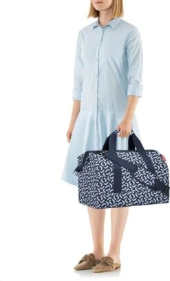 Reisenthel Allrounder L Reistas Sporttas - 30L - Signature Navy Blauw -Beroemde Bagage Winkel 724x1200 5