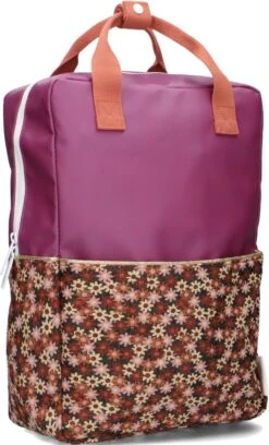 Sticky Lemon - Rugzak - Large - Golden Purple Tales -Beroemde Bagage Winkel 726x1200 1