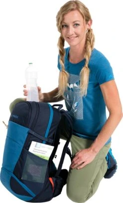VAUDE Wizard 30+4 Rugzak - Kingfisher - 1,320 Kg - 30+4 L - ErgoShape-schouderbanden Voor Optimale Bewegingsvrijheid - Gepolsterde Heupband Met Vakje -Beroemde Bagage Winkel 731x1200 1
