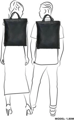 Micmacbags Discover Rugzak 15 Inch - Zwart -Beroemde Bagage Winkel 741x1200 13