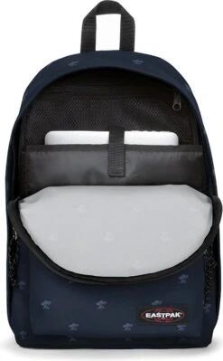 Eastpak Out Of Office Rugzak Navy Palm -Beroemde Bagage Winkel 743x1200 1