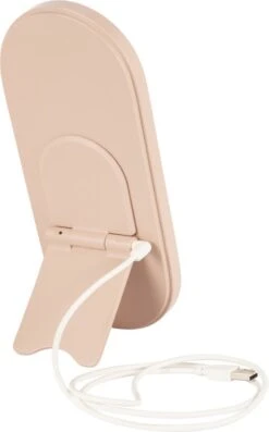 Peach Beauty Luxe Reis Beautycase - LED-spiegel - Dusty Pink - Oplaadbaar - Luxe Uitvoering -Beroemde Bagage Winkel 747x1200 7