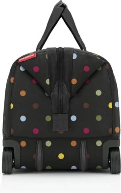 Reisenthel Allrounder Trolley Reiskoffer Reistas Op 2 Wielen - 30L - Dots Zwart -Beroemde Bagage Winkel 752x1200 3