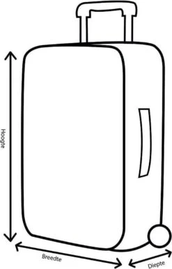 Eastpak TRANVERZ M Reiskoffer (67 X 35.5 X 30 Cm) - Black Denim -Beroemde Bagage Winkel 765x1200