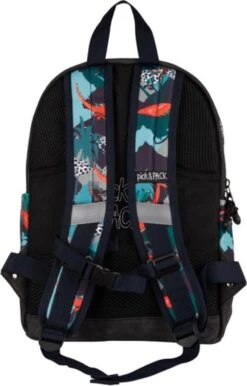 Pick & Pack Forest Dragon Backpack M - Multi Green -Beroemde Bagage Winkel 767x1200 8